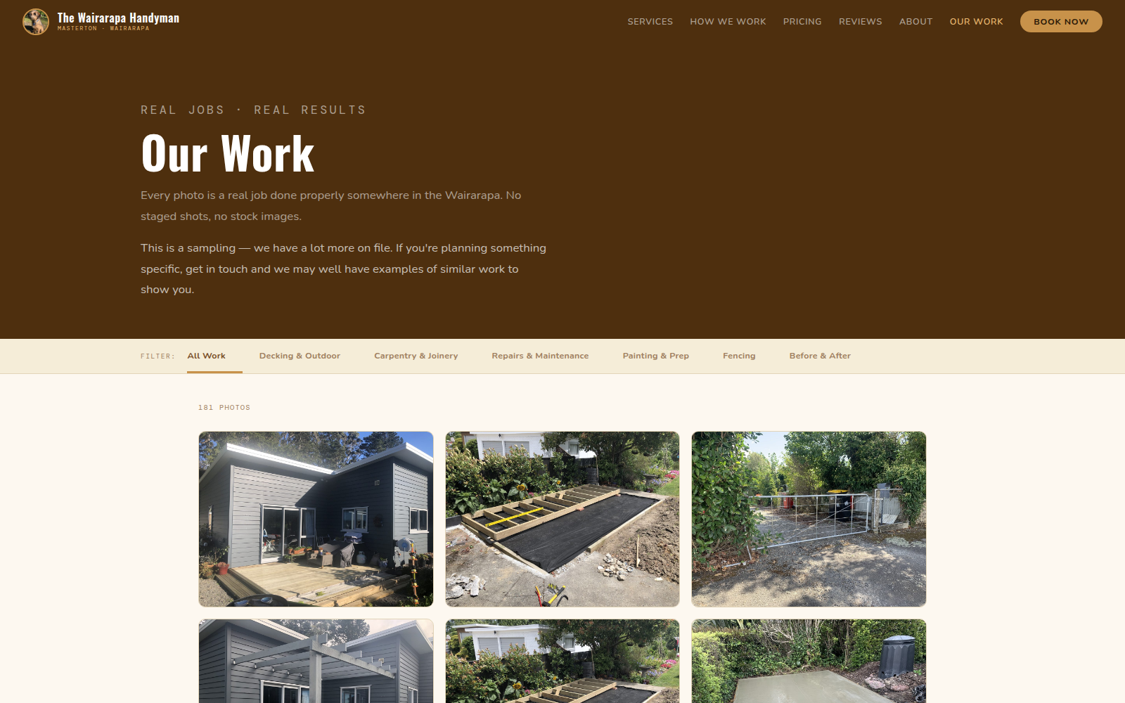 Wairarapa Handyman work gallery